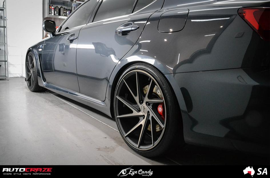 LEXUS ISF INVERT MATTE BLACK TINTED FACE